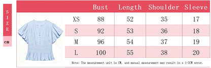 Elegant Ruffles Shirts Casual Women's Button Blouses Female Clothes Shirt Classic Tops Blouse White Pink Blue Summer 2026 Autumn