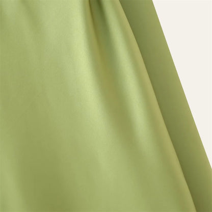 Satin Ribbon Long Dresses Women's Backless Casual Silk Dress Evening Wedding Guest Blue Green Black Yellow Red Pink Summer Prom
