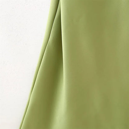 Satin Ribbon Long Dresses Women's Backless Casual Silk Dress Evening Wedding Guest Blue Green Black Yellow Red Pink Summer Prom