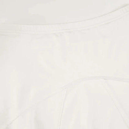 Elegant Irregular Midi Plated Skirt Women's High Waist Slim Pleated Skirts Y2K Female Clothing White Fashion Summer Autumn 2026