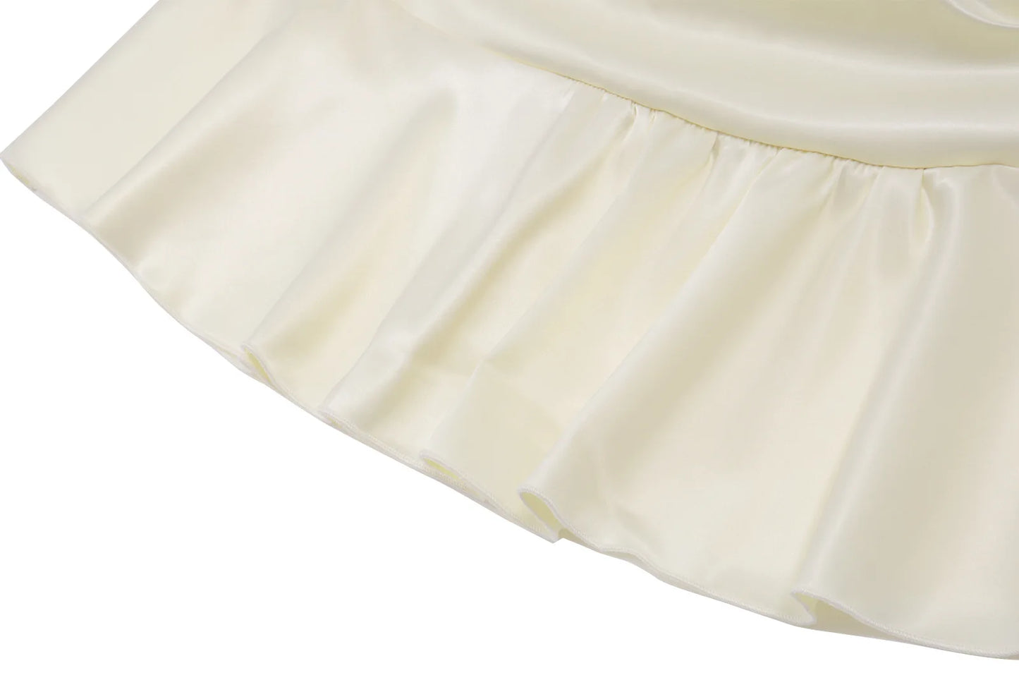 Sexy Corset Top Ruffles Super Mini Skirt Matching Sets for Women Ruched Tops Dress Outfit Summer Female Clothing Pink Apricot