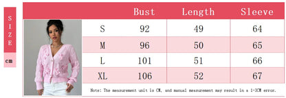 Women's Knitted Bow Cardigan Elegant Long Sleeve Tops Sweater Knitwears Top Female Clothing Fall Autumn Pink White Blue Purple
