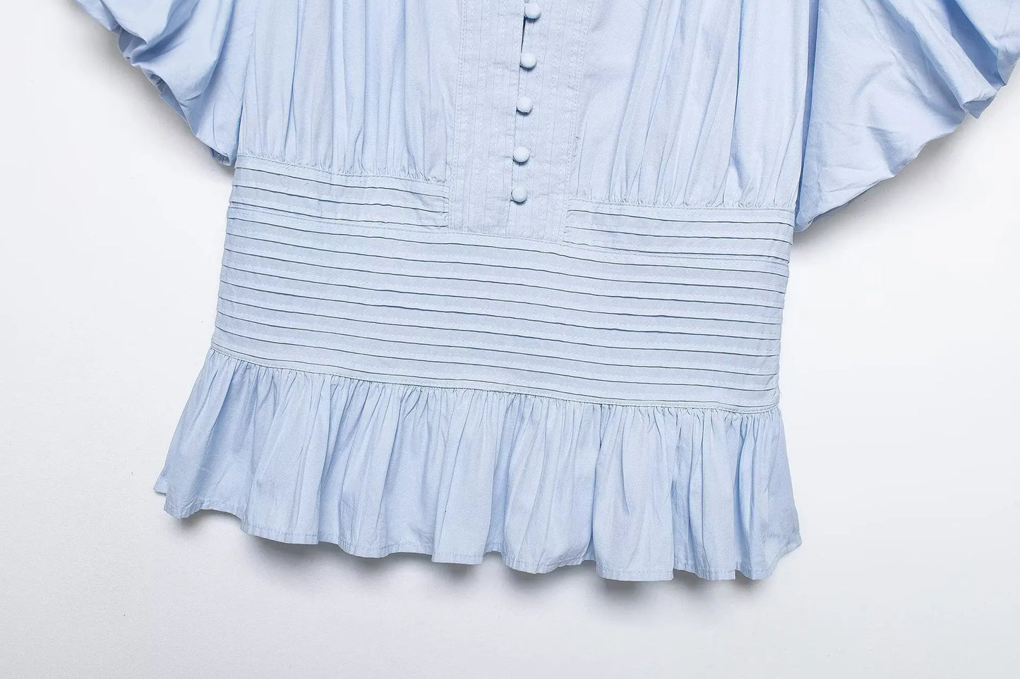 Elegant Ruffles Shirts Casual Women's Button Blouses Female Clothes Shirt Classic Tops Blouse White Pink Blue Summer 2026 Autumn