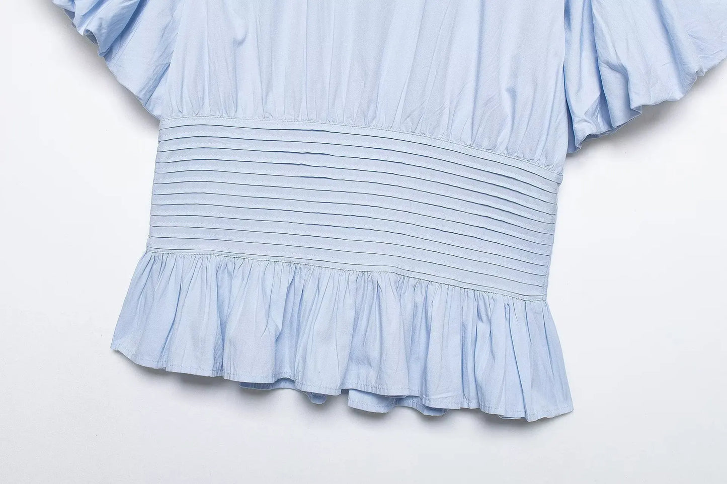 Elegant Ruffles Shirts Casual Women's Button Blouses Female Clothes Shirt Classic Tops Blouse White Pink Blue Summer 2026 Autumn