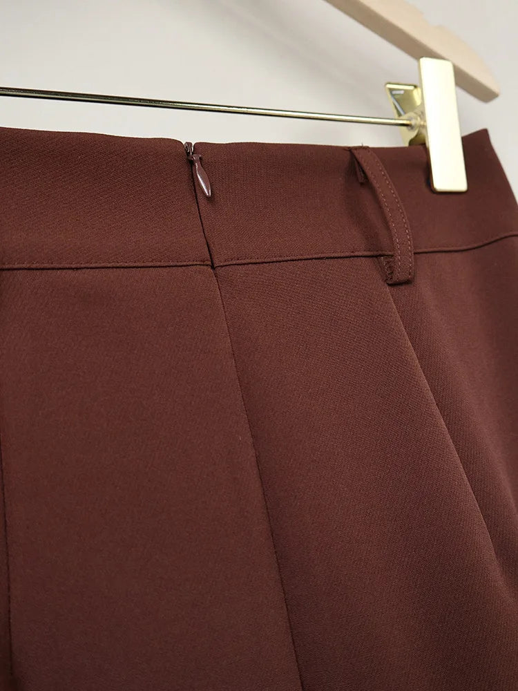 Elegant Lace Patchwork Skirt Women's High Waist Slim Split Skirts Female Clothing Fashion Summer Autumn 2026 Office Lady New In
