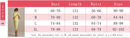 Elegant Women's Tight Curvy Midi Dress Sexy Backless Draped Bodycon Dresses Evening Party Wedding Guest Summer New Yellow White