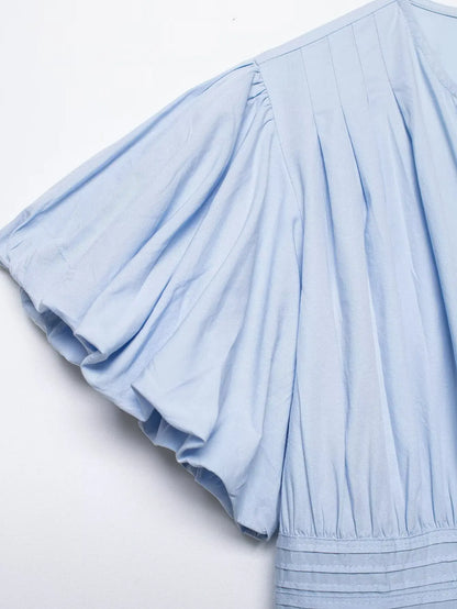 Elegant Ruffles Shirts Casual Women's Button Blouses Female Clothes Shirt Classic Tops Blouse White Pink Blue Summer 2026 Autumn