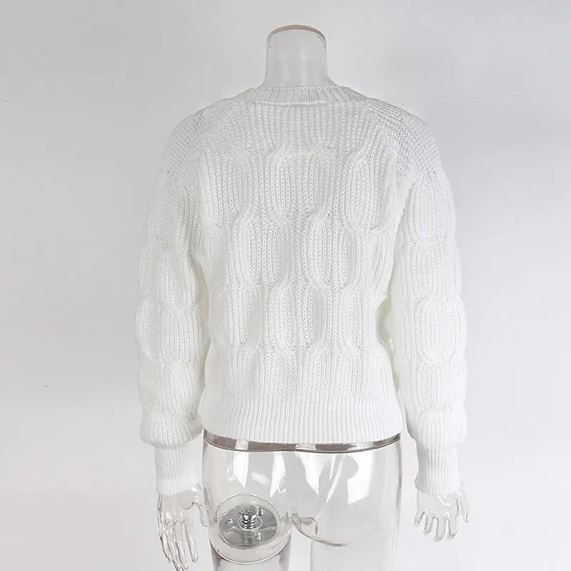 Women's Knitted Bow Cardigan Elegant Long Sleeve Tops Sweater Knitwears Top Female Clothing Fall Autumn Pink White Blue Purple