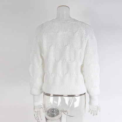 Women's Knitted Bow Cardigan Elegant Long Sleeve Tops Sweater Knitwears Top Female Clothing Fall Autumn Pink White Blue Purple