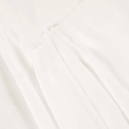 Elegant Irregular Midi Plated Skirt Women's High Waist Slim Pleated Skirts Y2K Female Clothing White Fashion Summer Autumn 2026
